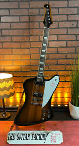 2003 Gibson Firebird V Vintage Sun Burst (DSFRVSCH1) Electric Guitar w/ Hard ...