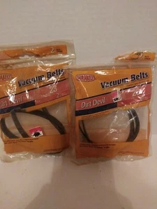 Durabelt Vacuum Belts Dirt Devil 23 Two 2 Belt Packs 67012 4 Belts Total E1 - Picture 1 of 4