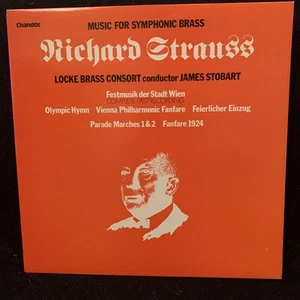 STRAUSS Music for Symphonic Brass - CHANDOS ABR 1002 - ST LP UK - Picture 1 of 6