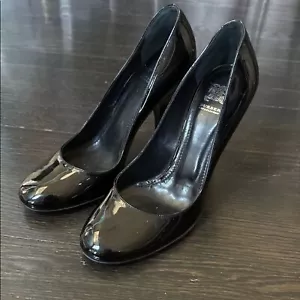 Burberry Black Patent Leather Heels – Size 36.5 | NWOB | Elegant Designer Pumps - Picture 1 of 11