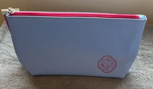 Shishedo Ginza Tokyo (Pink/Blue) Cosmetic Zipper Bag - Picture 1 of 4