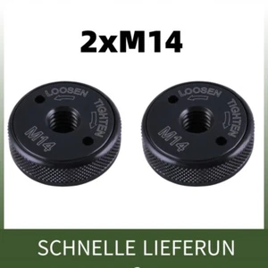 2 Stück M14 Schnellspannmutter Schnellspanner Spannmutter Winkelschleifer - Bild 1 von 10