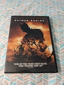 Batman Begins DVD (2005), Two-Disc Deluxe Edition, Very Good Condition! - Picture 1 of 3