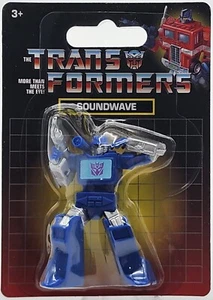 JUST PLAY X HASBRO TRANSFORMERS 2-3" DECEPTICON SOUNDWAVE MINI FIG FREE SHIPPING - Picture 1 of 2