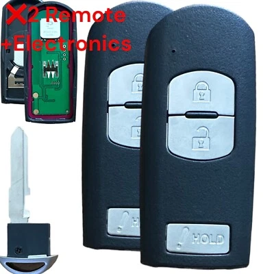 2 Repuestos para Mazda CX-5 12 13 14 15 16 2017 2018 2019 Prox Llavero / 13D01 Foto 1 de 4