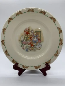 VINTAGE ROYAL DOULTON BUNNYKINS Plate 8 INCHES ACROSS - Picture 1 of 2