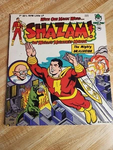 Shazam The World's Mightiest Mortal - The Mighty Dr Illusion Record Sleeve Only - Picture 1 of 2