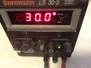 Supply de alimentación Sorensen LS30-3 30 VDC 3A - Imagen 1 de 11