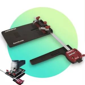 Milescraft Saw Guide Turns Circular & Jig Saws Into Precision Cutting Tool- 1403 - Picture 1 of 5