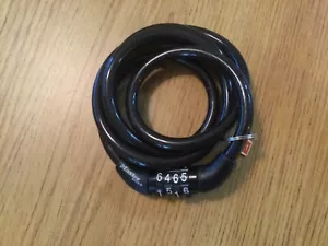 Master Lock Combination Bike Style Cable Lock 4 ft long Black - Picture 1 of 4