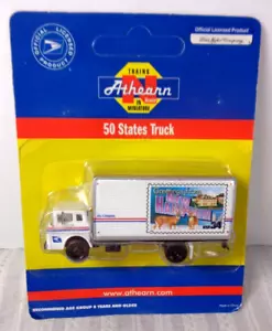 Athearn Scala N 50 Stati Camion USPS Delivery Van - New Hampshire #10329 - NUOVO! - Foto 1 di 3