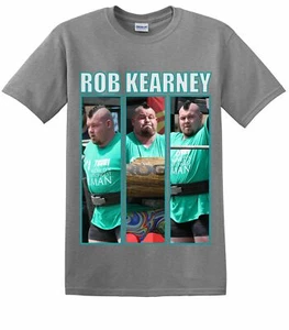Camiseta World's Strongest Man - Rob Kearney Tri-Image (gris) (XL) ACLARAMIENTO - Imagen 1 de 2