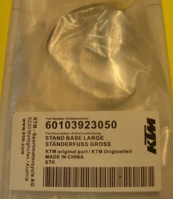 NUEVO SOPORTE KTM BASE GRANDE 2008 2013-2015 690 ENDURO DUKE NEGRO BLANCO ABS 60103923050 Foto 1 de 2