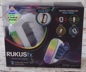 New Rukus FX Handheld Motion Controlled Music Mixer - 120 Tracks & 80 Sounds - Picture 1 of 5