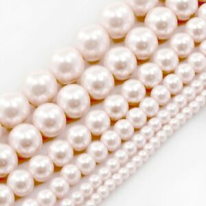 Natural facetado blanco cristal suelta perlas Lote 4mm 6mm 8mm 10mm 12mm HAZLO TÚ MISMO Joyería