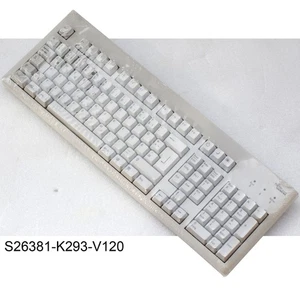 VINTAGE FUJITSU SIEMENS PS/2 TASTATUR S26381-K293-V120 KBPC 0 EU D QWERTZ M1130 - Picture 1 of 3