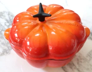 Cazuela de verduras Le Creuset Cocotte Calabaza 21 cm Nuez moscada Gres USADA Japón - Imagen 1 de 14