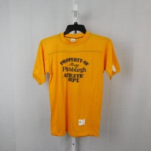 University of Pittsburgh Athletics Single Stitch Vintage T-Shirt Medium #2224 - Picture 1 of 8