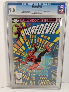 Daredevil 186 CGC 9.6 1986 Frank Miller Story and Cover Klaus Janson Assist - Picture 1 of 3