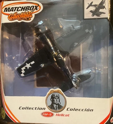 Matchbox Collectibles - WWII Grumman F6F-5 Hellcat Fighter 1:72 Diecast - Image 1 of 2