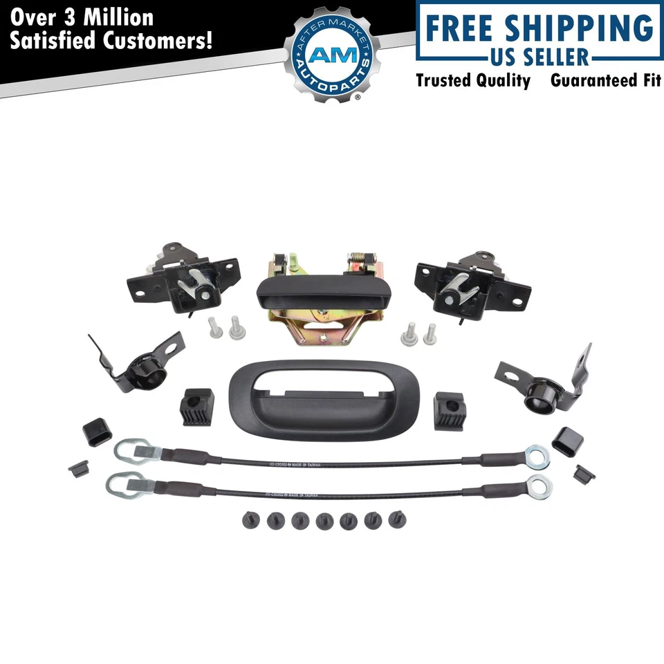 Комплект задней двери для 1997-2010 Dodge Dakota 2006-2008 Mitsubishi Raider 2011 Ram - Изображение 1 из 4