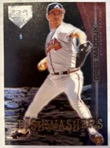 Greg Maddux 1998 Skybox Dugout Axcess Geschirrspüler #D1 - Bild 1 von 8