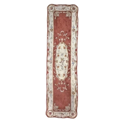 Alfombra de Corredor Colección Juliette Aubusson Floral Nourison Alfombra de Lana 2'x7.5' De Colección  Foto 1 de 4