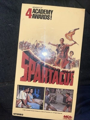 Spartacus 2 VHS Movie Tape Set, 1989 New Sealed - Image 1 of 2