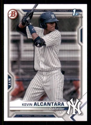 2021 Bowman Prospects #BP97 Kevin Alcantara - Image 1 of 2