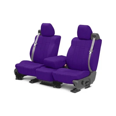 Fundas de asiento personalizadas púrpura primera fila CalTrend NeoSupreme para Ford Escape 13-17 Foto 1 de 3