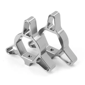 Ajustadores de precarga de horquilla de motocicleta universales de 19 mm para Yamaha Honda gris 2 piezas - Imagen 1 de 2