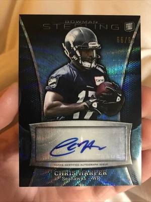 2013 Bowman Sterling - Chris Harper #18 Blue Refractor /99 (RC) - Image 1 of 2