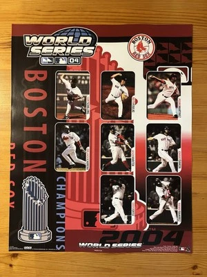 Boston Red Sox 2004 WORLD SERIES CHAMPIONS Original 16x20 Poster - Image 1 of 3