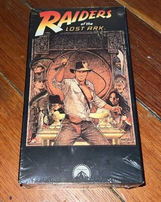 Raiders of the Lost Ark (VHS, 1989) New Sealed - Image 1 of 4
