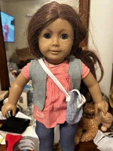 American Girl Doll PA-11392-HK FROM 2012 18" TALL W/new Our Generations Outfit - Picture 1 of 8