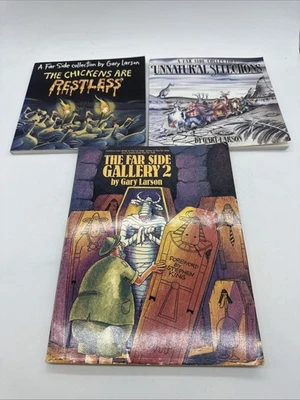 The Far Side Gallery 2 Unnatural Selections The Chickens are Restless by Larson - Image 1 of 4