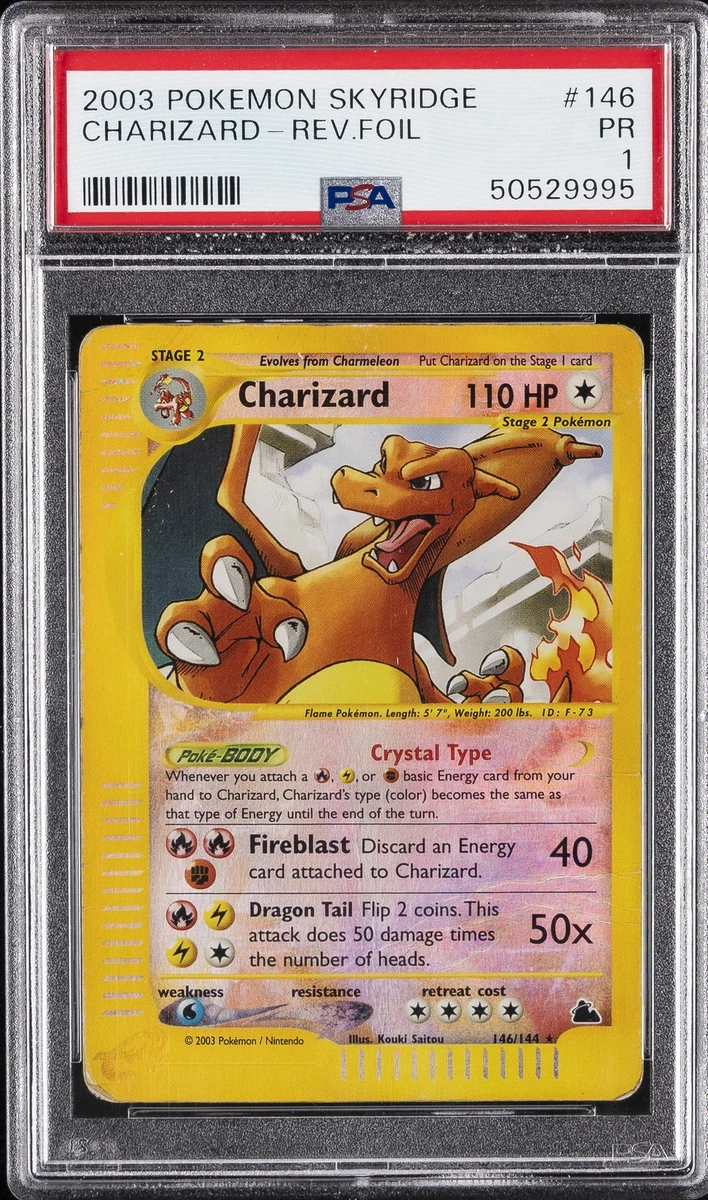 Charizard Pokémon TCG Professional Sports Authenticator (PSA
