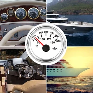 ˜50‑150℃ Oil Temperature Gauge LCD Display Backlight Meter For Car Boat Yacht - Picture 1 of 17