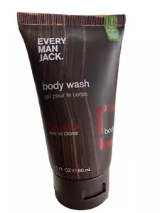 Every Man Jack Men's Body Wash - Cedarwood- Smell Like Fresh Cut Lumber 2oz 9z - Picture 1 of 1