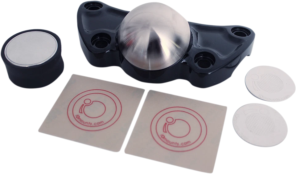 2020-2021 for Harley CVO Tri Glide FLHTCUTGSE Handlebar Clamp iOmount Black - Image 1 of 1