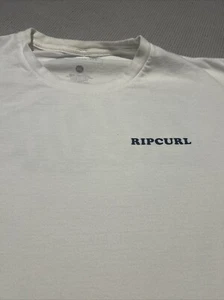 Rip Curl Brand Icon T-Shirt - White - Aloha Search Club XXL Double Extra Large - Picture 1 of 4