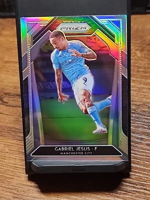 2020-21 Prizm Soccer EPL Premier League Silver #105 Gabriel Jesus  - Image 1 of 2
