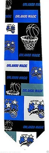 Orlando Magic Men's Necktie NBA Basketball Sports Team Logo Fan Neck Tie - Bild 1 von 3