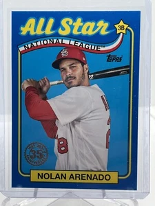 2024 Topps Series 2 Nolan Arenado #89ASB-10 1989 Topps All-Star BLUE Cardinals - Picture 1 of 2