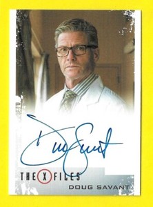 2018 The X-Files Seasons 10 and 11 Autograph Doug Savant as Augustus Goldman