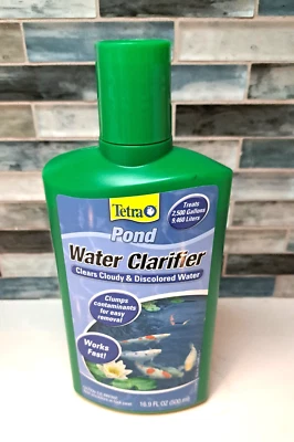 Clarificador de agua Tetra Pond, 16,9 OZ, trata 2, 500 galones Foto 1 de 2