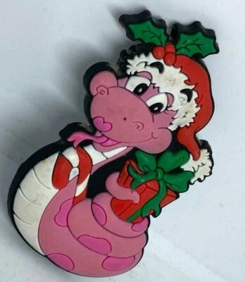 Snake Carries Gifts Decorate Refrigerator Magnets 1.5"x2.5" Kitchen Home Garden - Image 1 of 4
