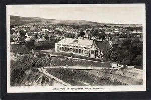 Postcard Shanklin Isle of Wight aerial view Winchester House posted 1961 RP - Picture 1 of 2