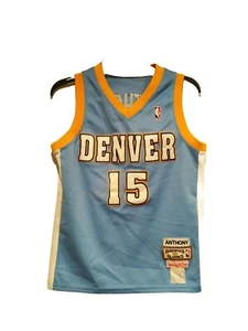 Camiseta deportiva Mitchell & Ness Carmelo Anthony Denver Nuggets juvenil clásica de madera dura  - Imagen 1 de 9