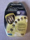 Phillips Magnavox Digital Signal Transfer 6ft Audio Cable 24k Gold Plated M62771